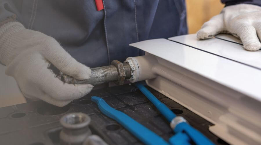 Professional water heater repair services in Schulter, OK